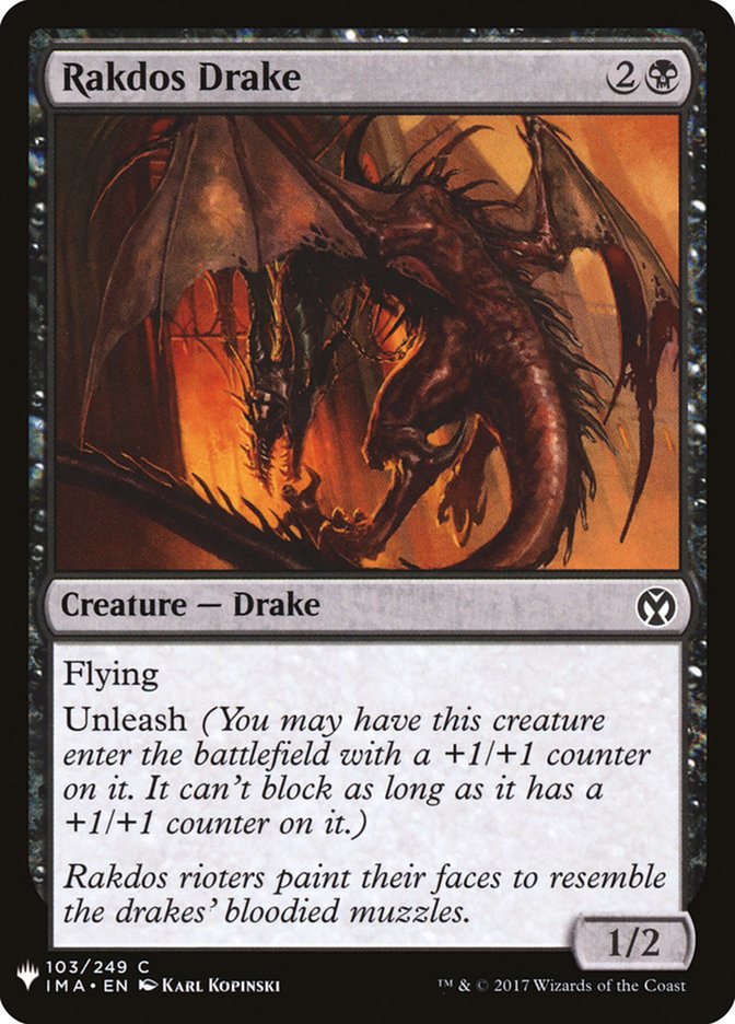 Rakdos Drake [Mystery Booster] | Galactic Gamez