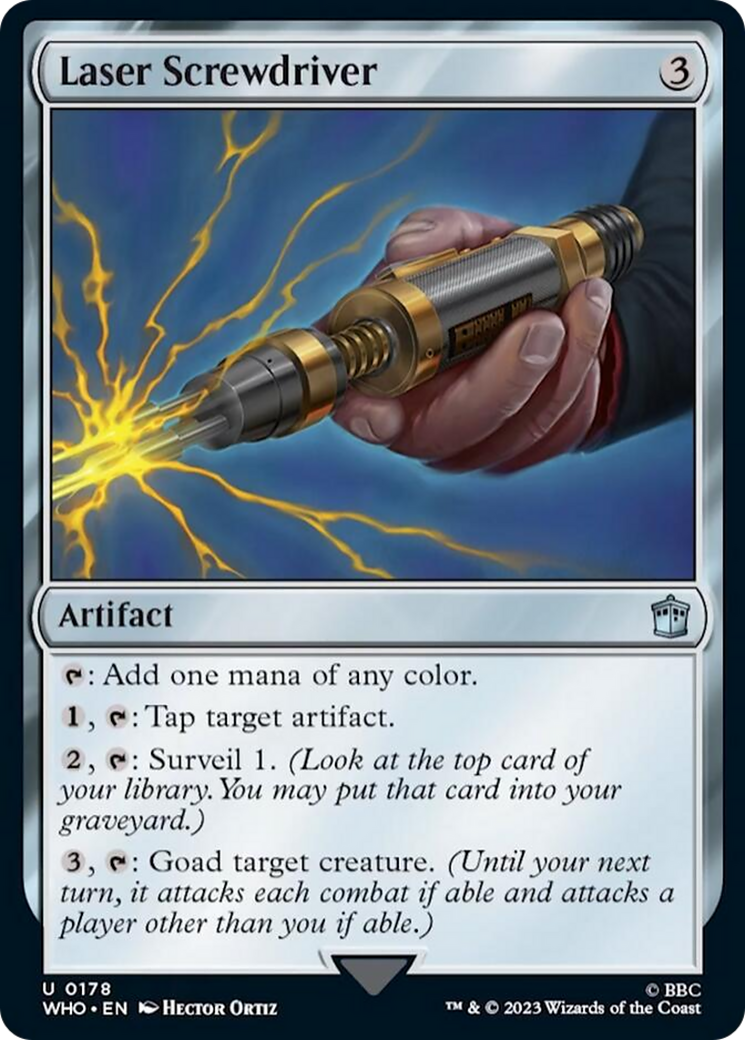 Laser Screwdriver [Doctor Who] | Galactic Gamez