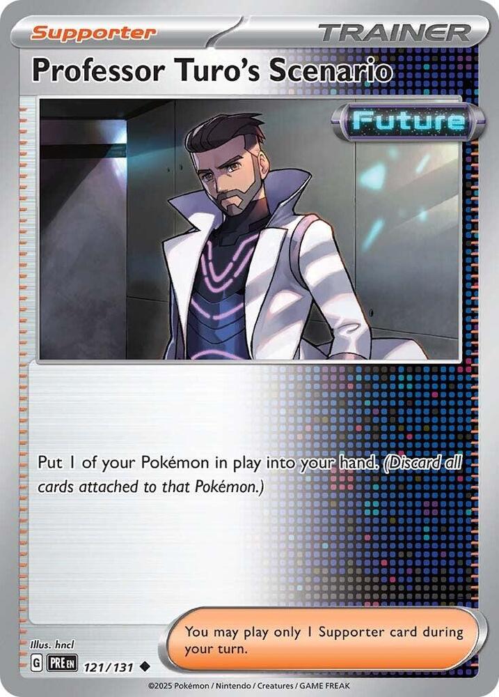 Professor Turo's Scenario (121/131) [Scarlet & Violet: Prismatic Evolutions] | Galactic Gamez