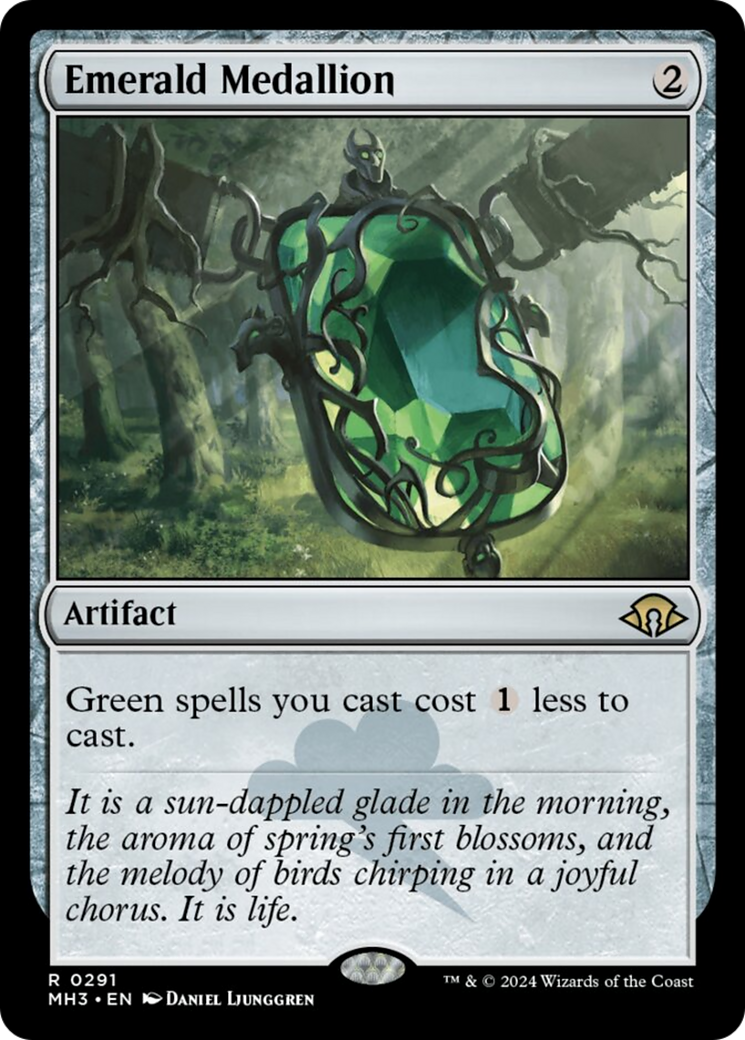 Emerald Medallion [Modern Horizons 3] | Galactic Gamez