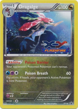 Dragalge (XY10) (Staff) [XY: Black Star Promos] | Galactic Gamez