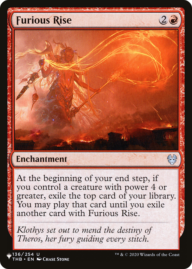 Furious Rise [The List] | Galactic Gamez