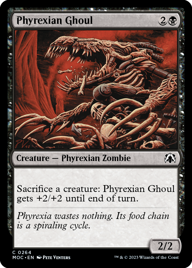 Phyrexian Ghoul [March of the Machine Commander] | Galactic Gamez