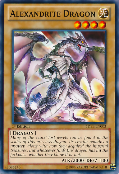 Alexandrite Dragon [SDBE-EN003] Common | Galactic Gamez