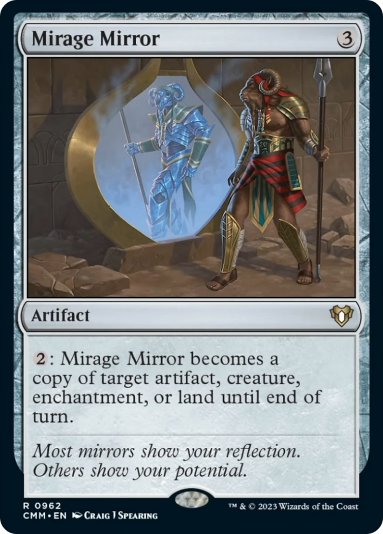 Mirage Mirror [Commander Masters] | Galactic Gamez