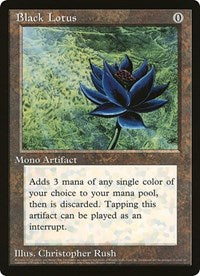 Black Lotus (Oversized) [Oversize Cards] | Galactic Gamez