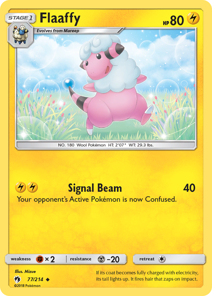 Flaaffy (77/214) [Sun & Moon: Lost Thunder] | Galactic Gamez