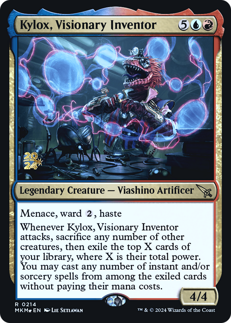 Kylox, Visionary Inventor [Murders at Karlov Manor Prerelease Promos] | Galactic Gamez