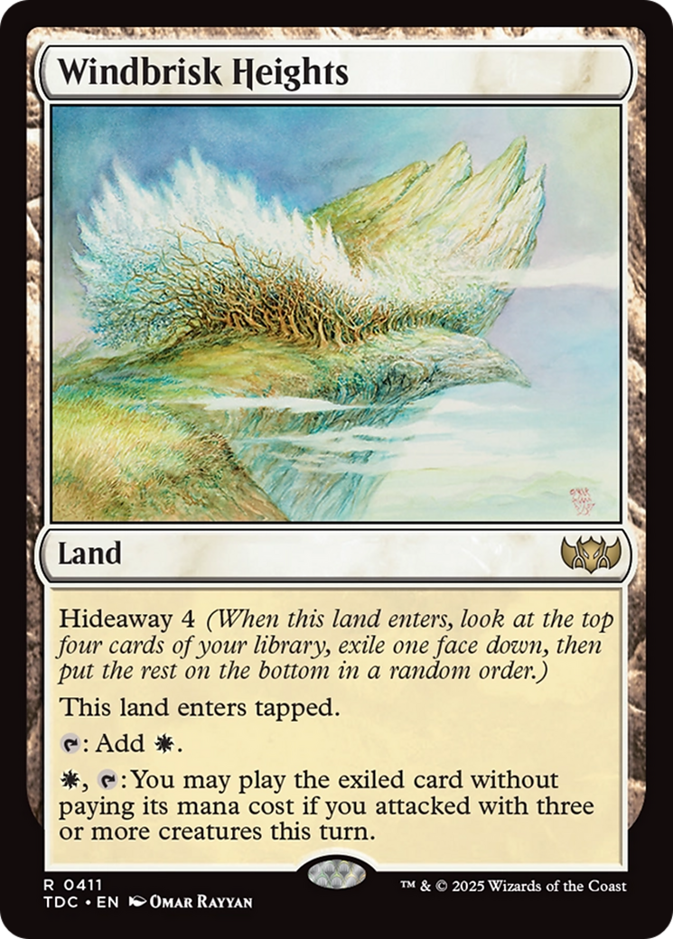Windbrisk Heights [Tarkir: Dragonstorm Commander] | Galactic Gamez
