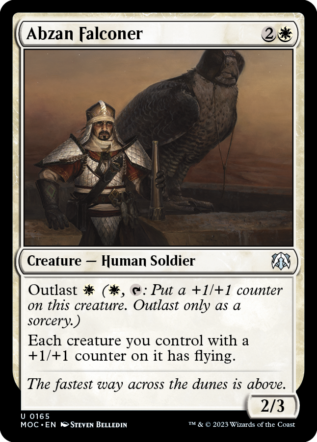 Abzan Falconer [March of the Machine Commander] | Galactic Gamez