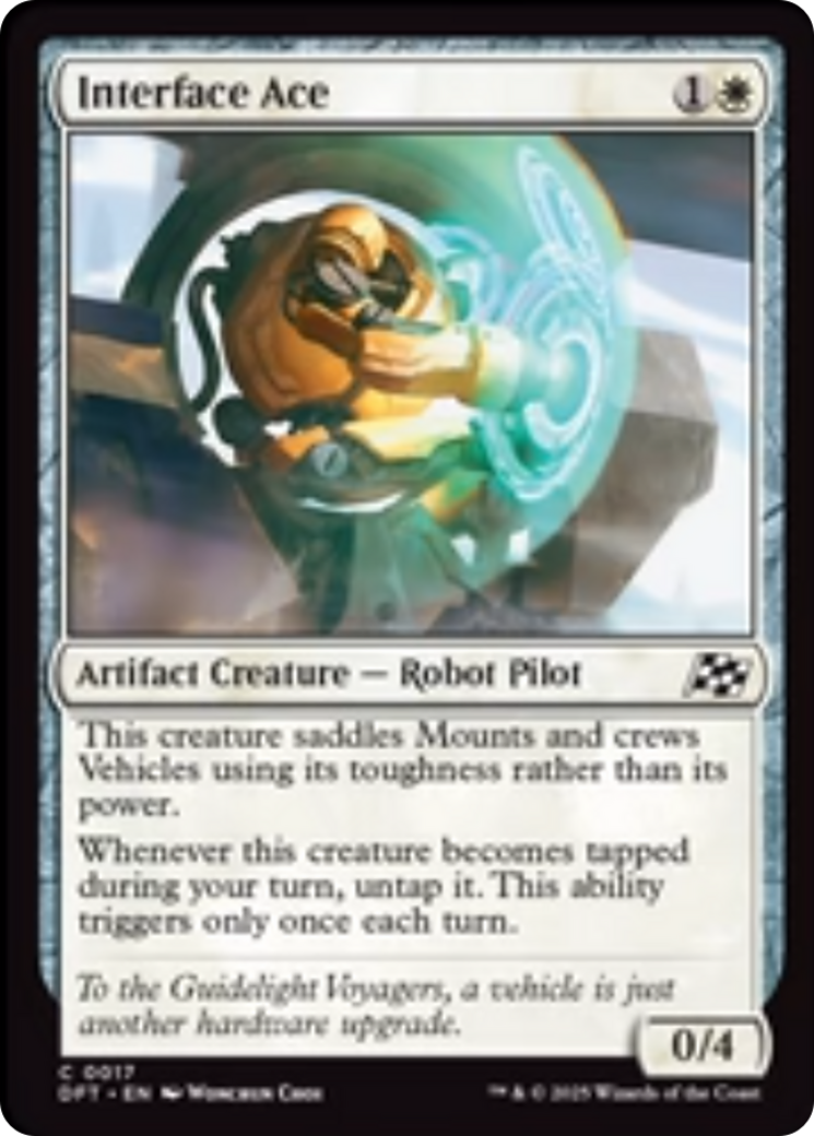 Interface Ace [Aetherdrift] | Galactic Gamez