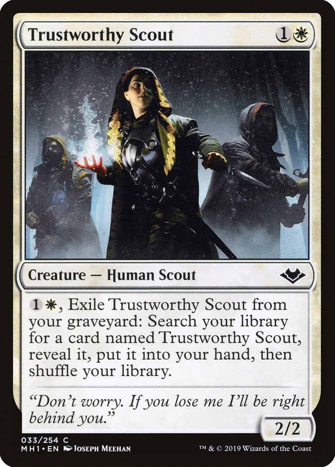 Trustworthy Scout [Modern Horizons] | Galactic Gamez