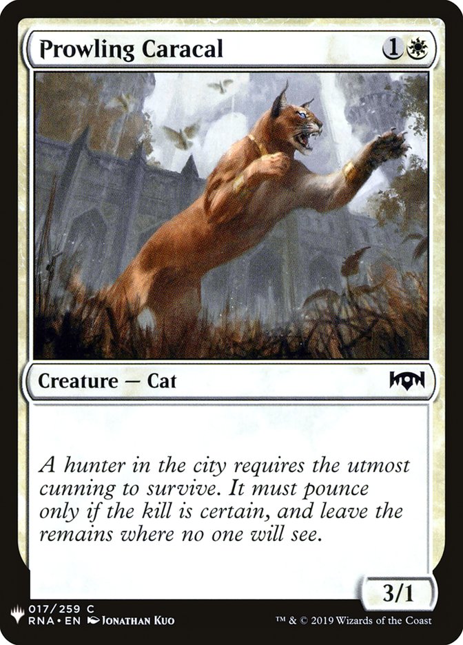 Prowling Caracal [Mystery Booster] | Galactic Gamez