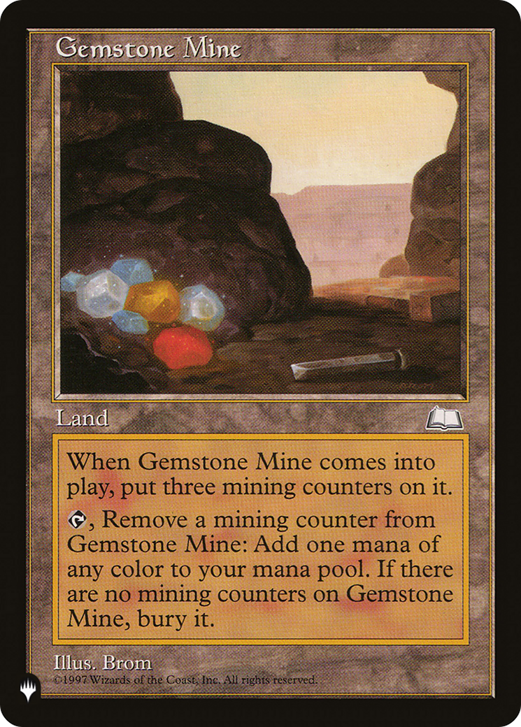 Gemstone Mine (WTH) [The List] | Galactic Gamez