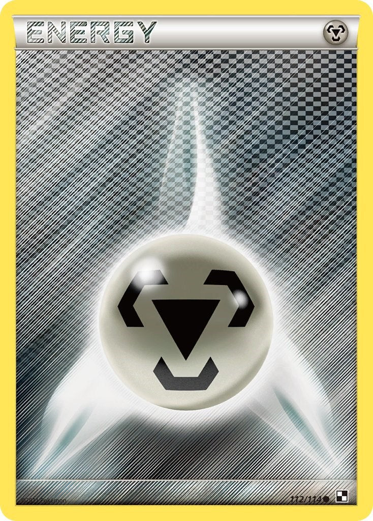 Metal Energy (112/114) [Black & White: Base Set] | Galactic Gamez