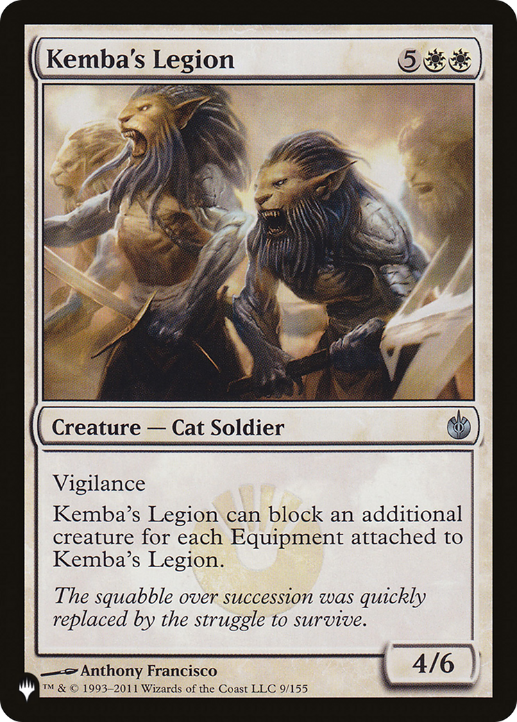Kemba's Legion [The List] | Galactic Gamez