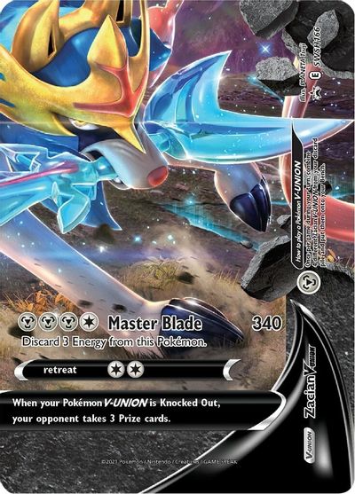 Zacian V-Union (SWSH166) [Sword & Shield: Black Star Promos] | Galactic Gamez