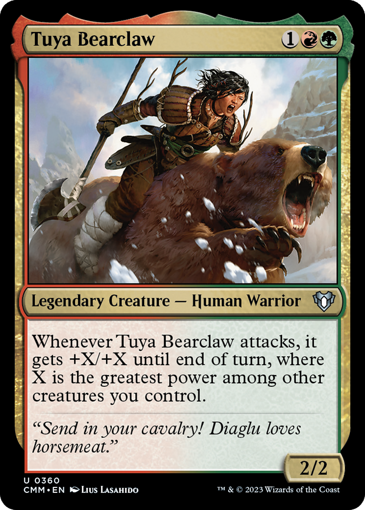 Tuya Bearclaw [Commander Masters] | Galactic Gamez