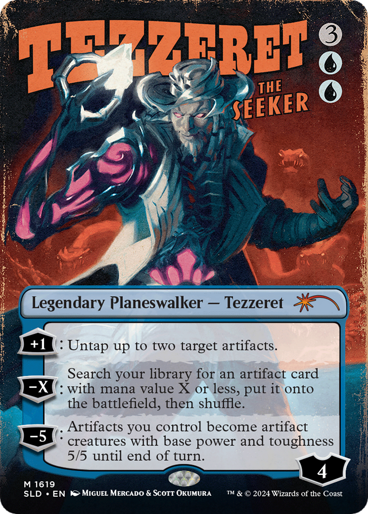 Tezzeret the Seeker (1619) [Secret Lair Drop Series] | Galactic Gamez