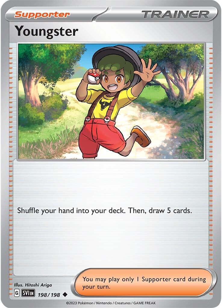 Youngster (198/198) [Scarlet & Violet: Base Set] | Galactic Gamez