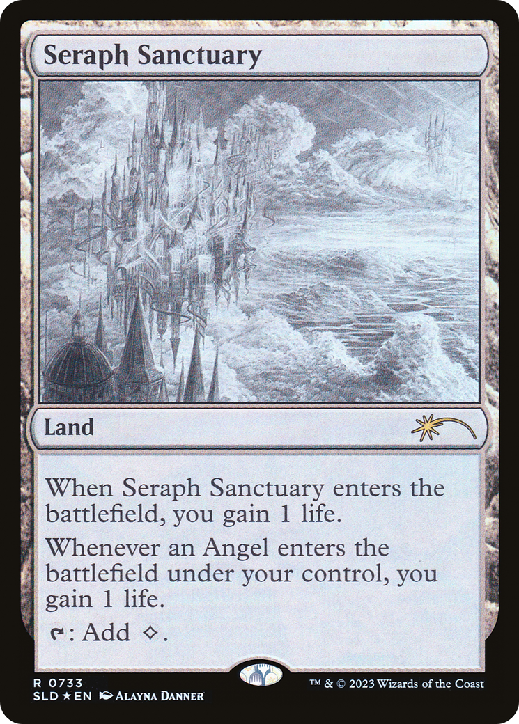 Seraph Sanctuary (Sketch) [Secret Lair Drop Promos] | Galactic Gamez