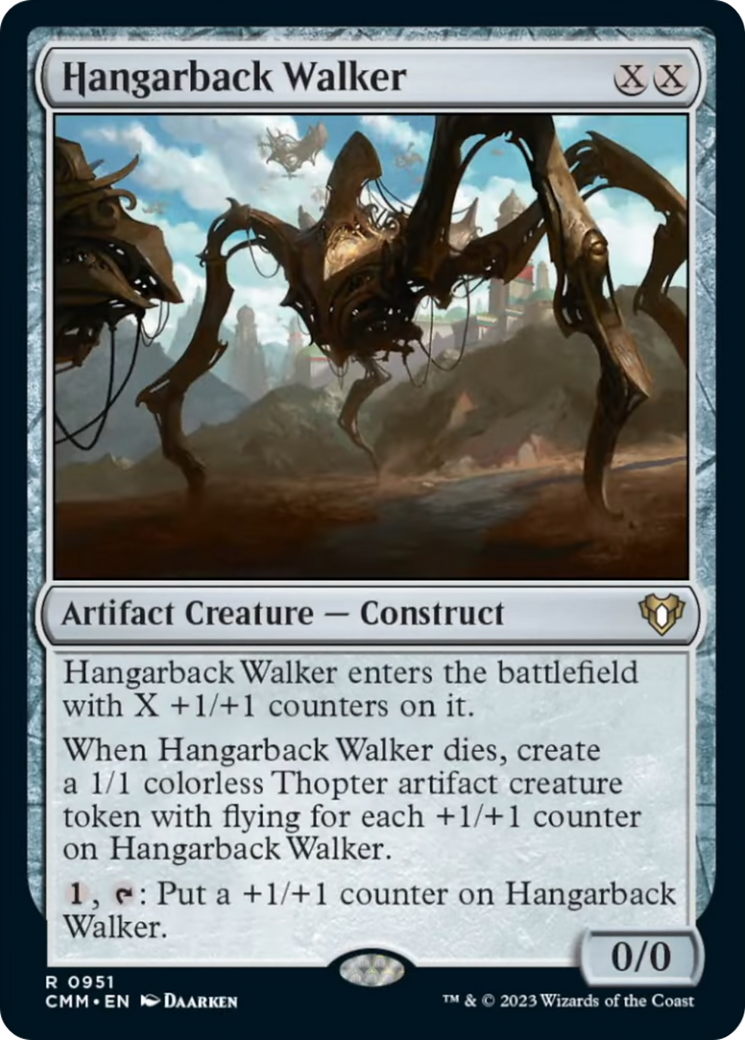 Hangarback Walker [Commander Masters] | Galactic Gamez