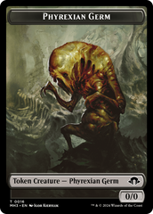 Phyrexian Germ // Soldier Double-Sided Token [Modern Horizons 3 Tokens] | Galactic Gamez