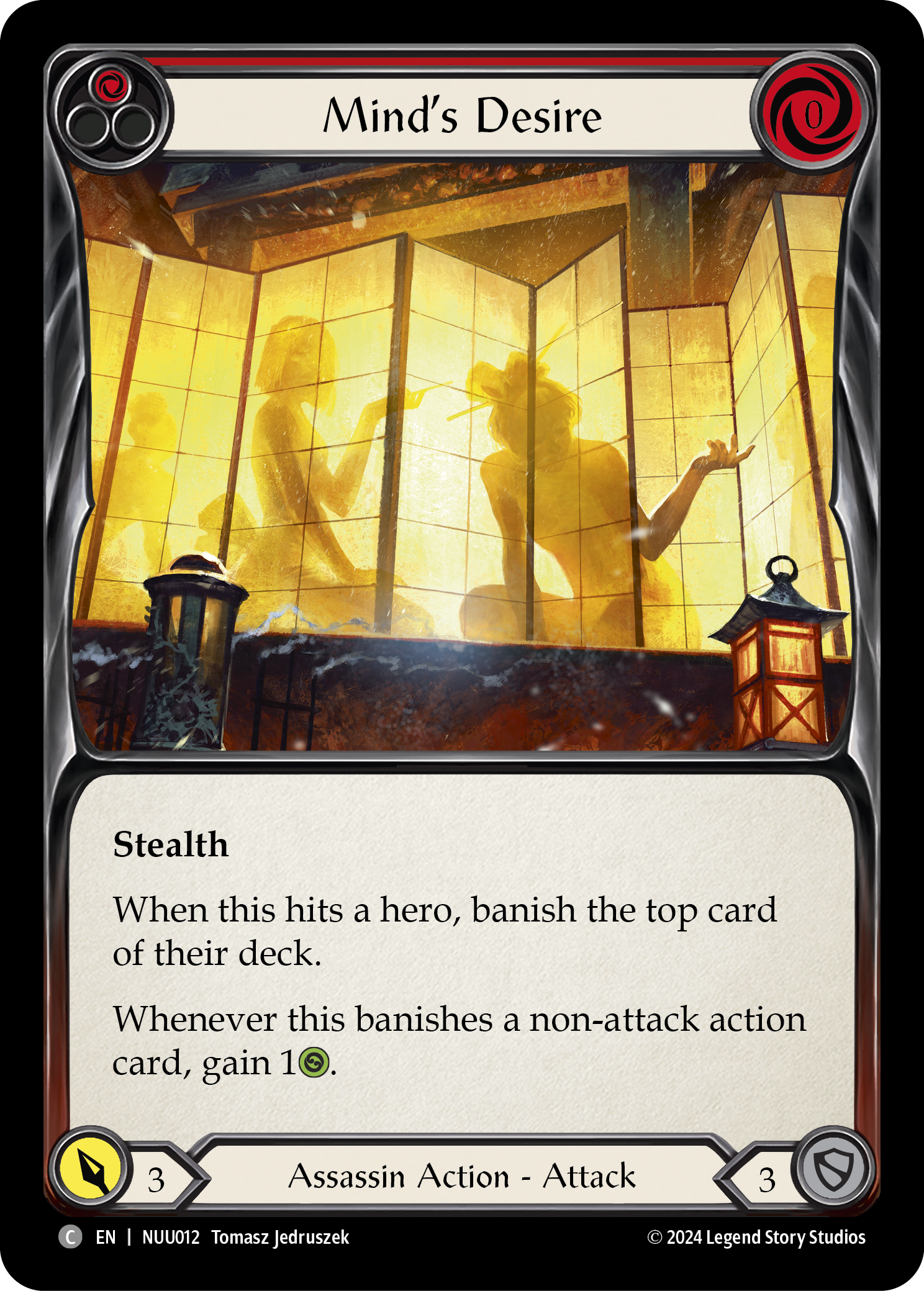 Mind's Desire (Red) [NUU012] (Part the Mistveil Nuu Blitz Deck) | Galactic Gamez