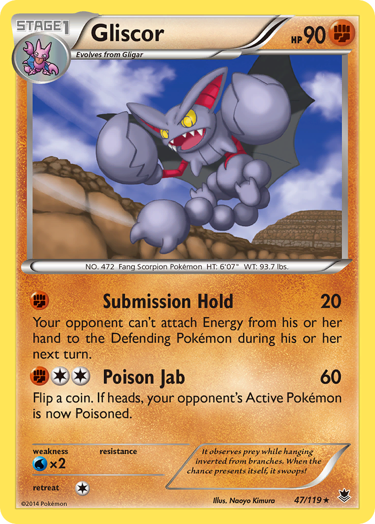 Gliscor (47/119) [XY: Phantom Forces] | Galactic Gamez