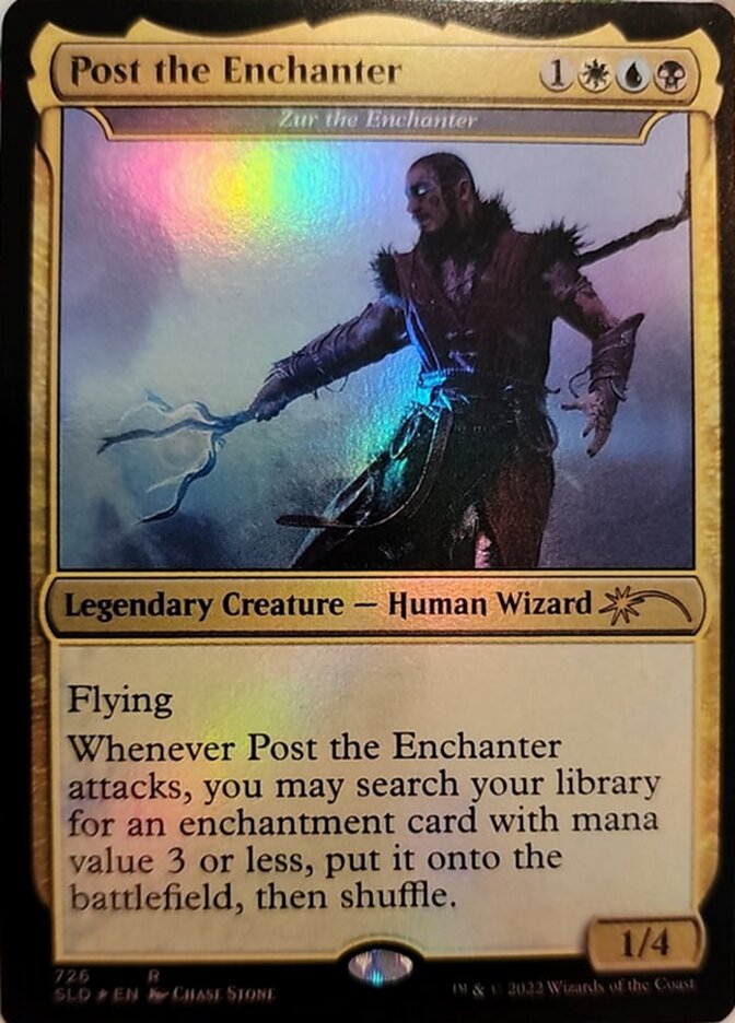 Zur the Enchanter - Post the Enchanter [Secret Lair Drop Promos] | Galactic Gamez