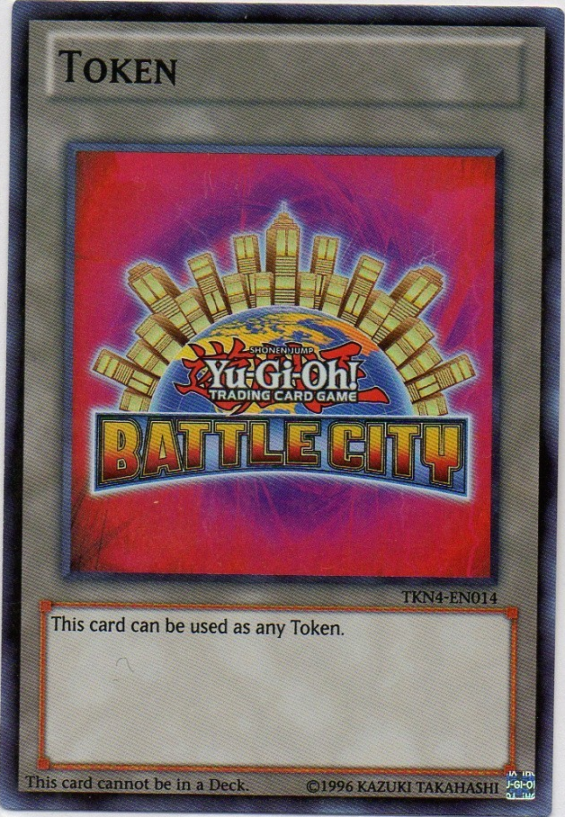 Yu-Gi-Oh! Battle City Token [TKN4-EN014] Super Rare | Galactic Gamez
