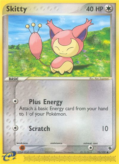 Skitty (70/109) [EX: Ruby & Sapphire] | Galactic Gamez