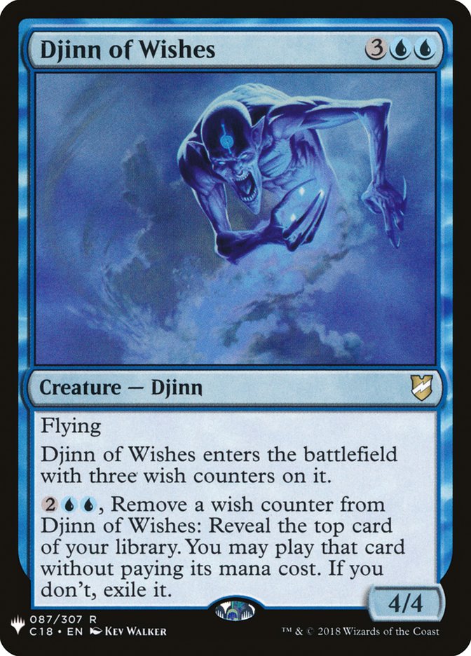 Djinn of Wishes [Mystery Booster] | Galactic Gamez