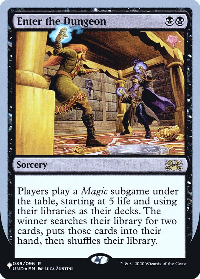 Enter the Dungeon (Unfinity Foil Edition) [The List] | Galactic Gamez