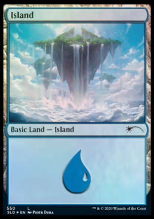 Island (Above the Clouds) (550) [Secret Lair Drop Promos] | Galactic Gamez