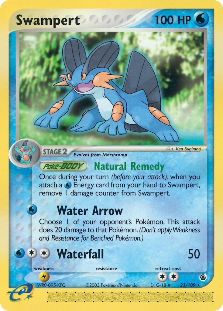 Swampert (23/109) [EX: Ruby & Sapphire] | Galactic Gamez