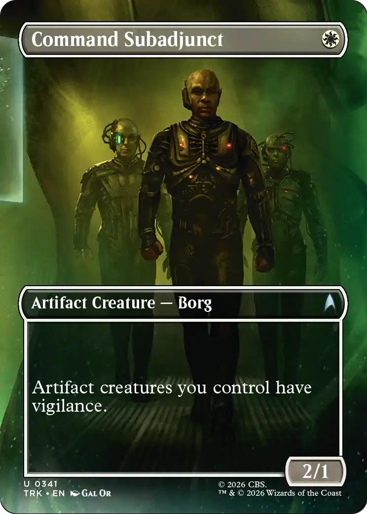 Command Subadjunct (Borderless) [Star Trek] | Galactic Gamez