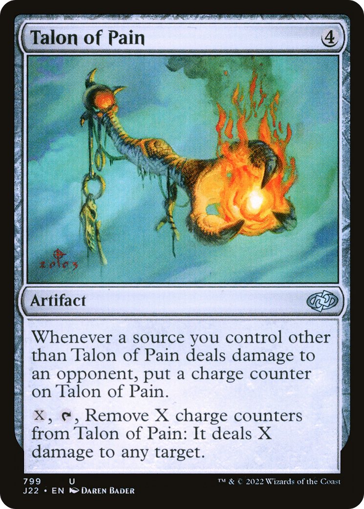 Talon of Pain [Jumpstart 2022] | Galactic Gamez