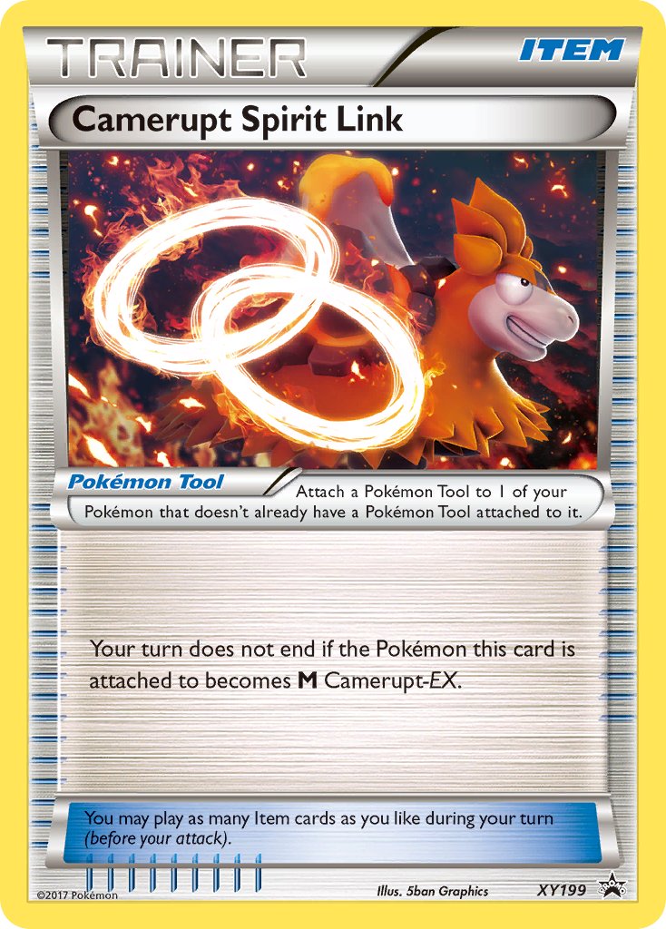 Camerupt Spirit Link (XY199) [XY: Black Star Promos] | Galactic Gamez