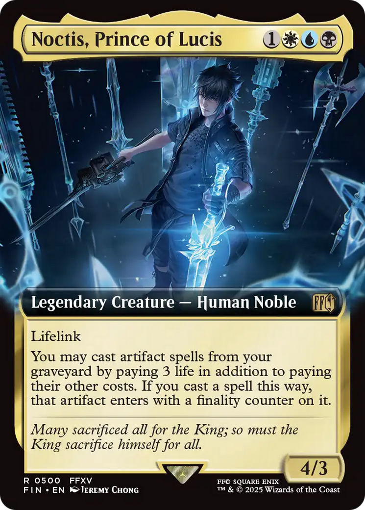 Noctis, Prince of Lucis (Extended Art) [FINAL FANTASY] | Galactic Gamez