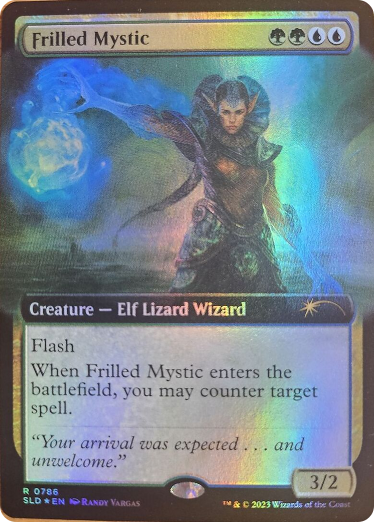 Frilled Mystic (Extended Art) [Secret Lair Drop Series] | Galactic Gamez