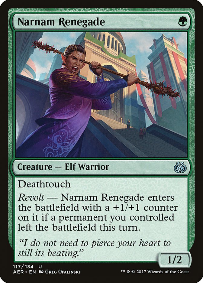 Narnam Renegade [Aether Revolt] | Galactic Gamez