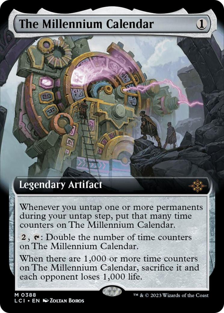 The Millennium Calendar (Extended Art) [The Lost Caverns of Ixalan] | Galactic Gamez