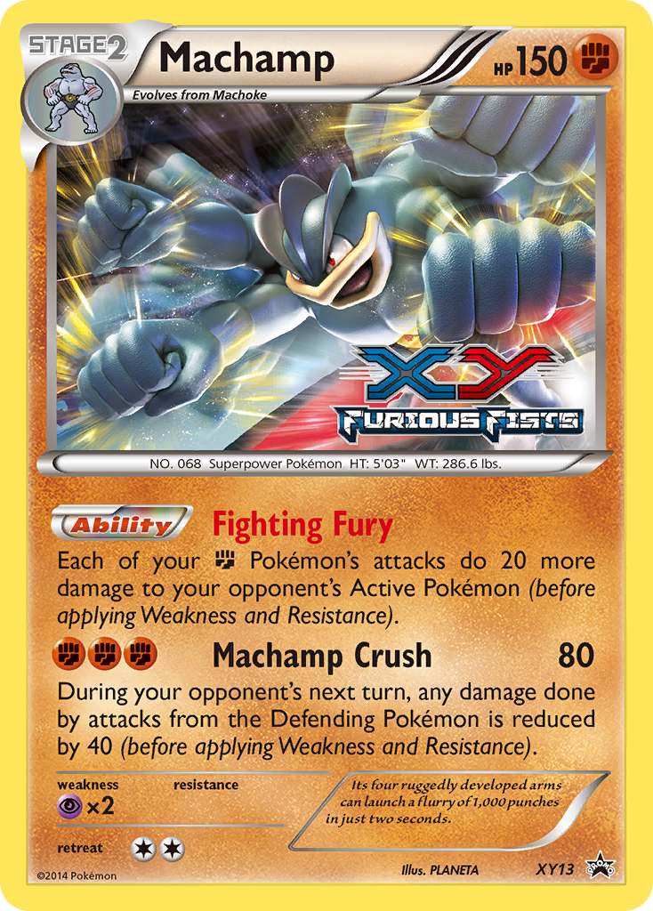 Machamp (XY13) [XY: Black Star Promos] | Galactic Gamez