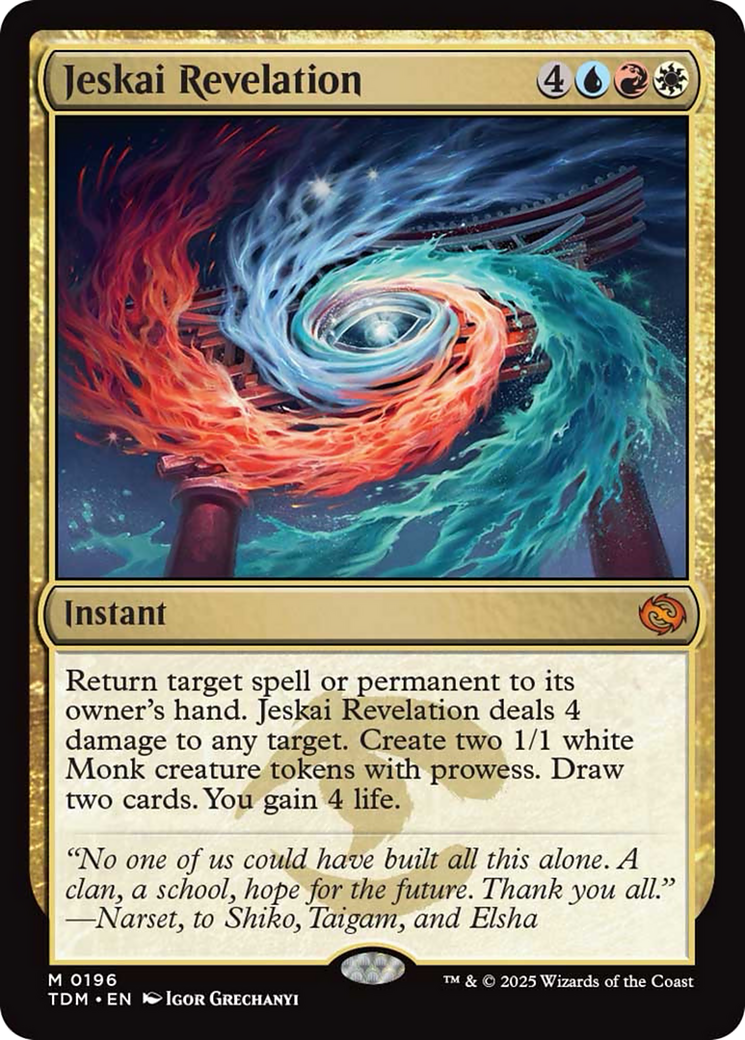 Jeskai Revelation [Tarkir: Dragonstorm] | Galactic Gamez