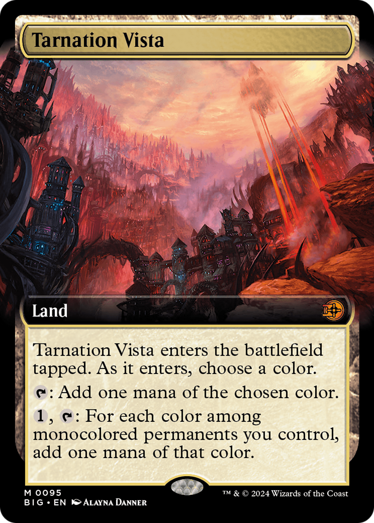 Tarnation Vista (Extended Art) [Outlaws of Thunder Junction: The Big Score] | Galactic Gamez