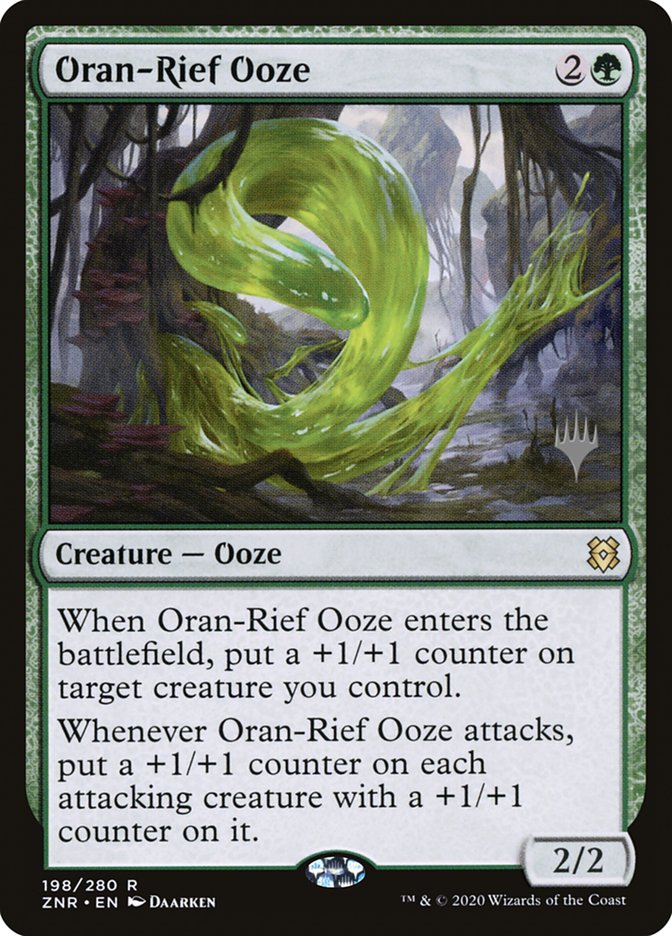 Oran-Rief Ooze (Promo Pack) [Zendikar Rising Promos] | Galactic Gamez