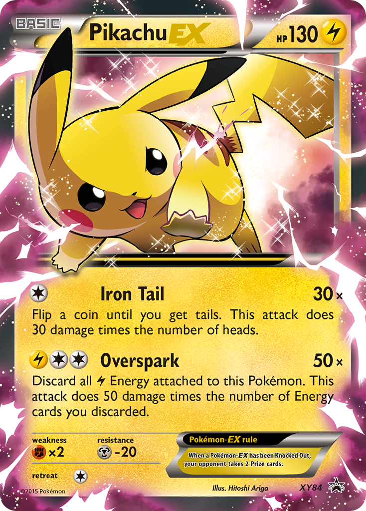 Pikachu EX (XY84) [XY: Black Star Promos] | Galactic Gamez