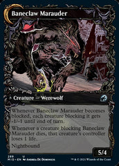 Baneblade Scoundrel // Baneclaw Marauder (Showcase Equinox) [Innistrad: Midnight Hunt] | Galactic Gamez