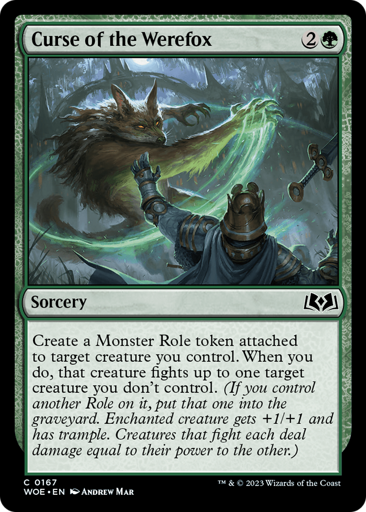 Curse of the Werefox [Wilds of Eldraine] | Galactic Gamez